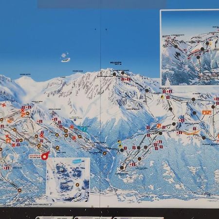 Bourg St Maurice Les Arcs 1800 Les Lauzieres Jolie Vue, Nature, Espace, Bien Etre, Plaisir, Paisible Luaran gambar